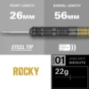 Josh Rock Brass Steel Tip - Bilde 2